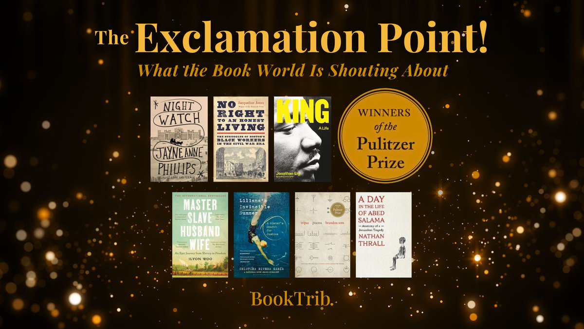 This week, we cover the 2024 Pulitzer winners, reveal how #readers can shop for all the #bookish delights your heart desires in the new BookTrib store, and talk about new movie adaptations in THE EXCLAMATION POINT! 📚 booktrib.com/2024/05/09/202… #PulitzerPrize #booknews #books