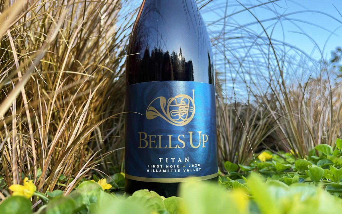 Looking for 'a deliciously delicate interpretation of the Willamette Valley’s prized variety'? Look no further than 2020 Titan Pinot Noir, rated 'OUTSTANDING!' by Great Northwest Wine. Stock up for summer with this fantastic juice by calling 503.537.1328. bellsupwinery.com/2023/08/15/gre…