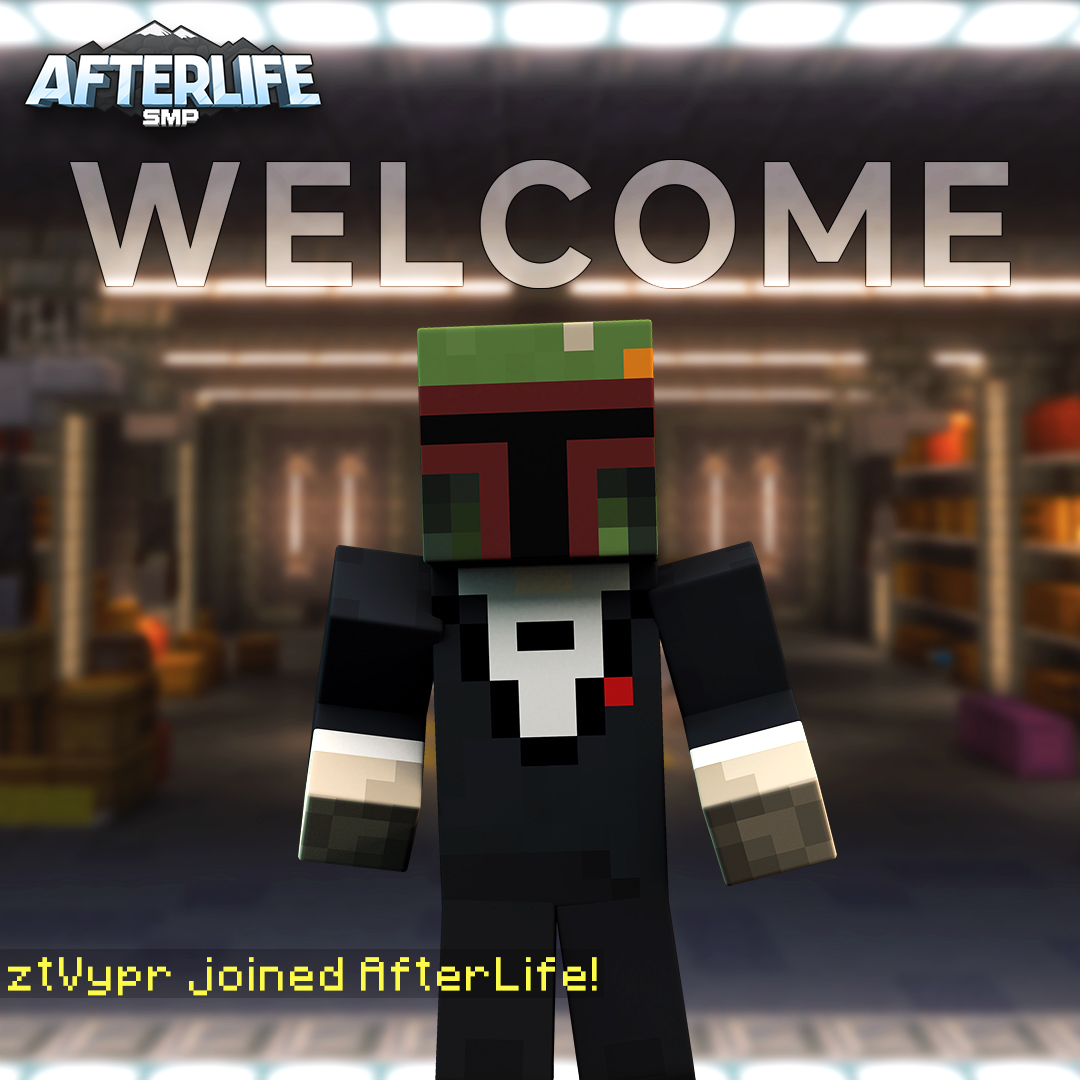 AfterLifeSMP's tweet image. We are excited to give a warm welcome to @layncemc and ztVypr who will be joining us on Season 5 of #Minecraft #AfterLifeSMP! 🥳
Please help us in giving the 2 for 1 special here a warm welcome to the group!
🤠 Laynce: laynce.afterlifesmp.com
🕵️♂️ ztVypr: ztvypr.afterlifesmp.com