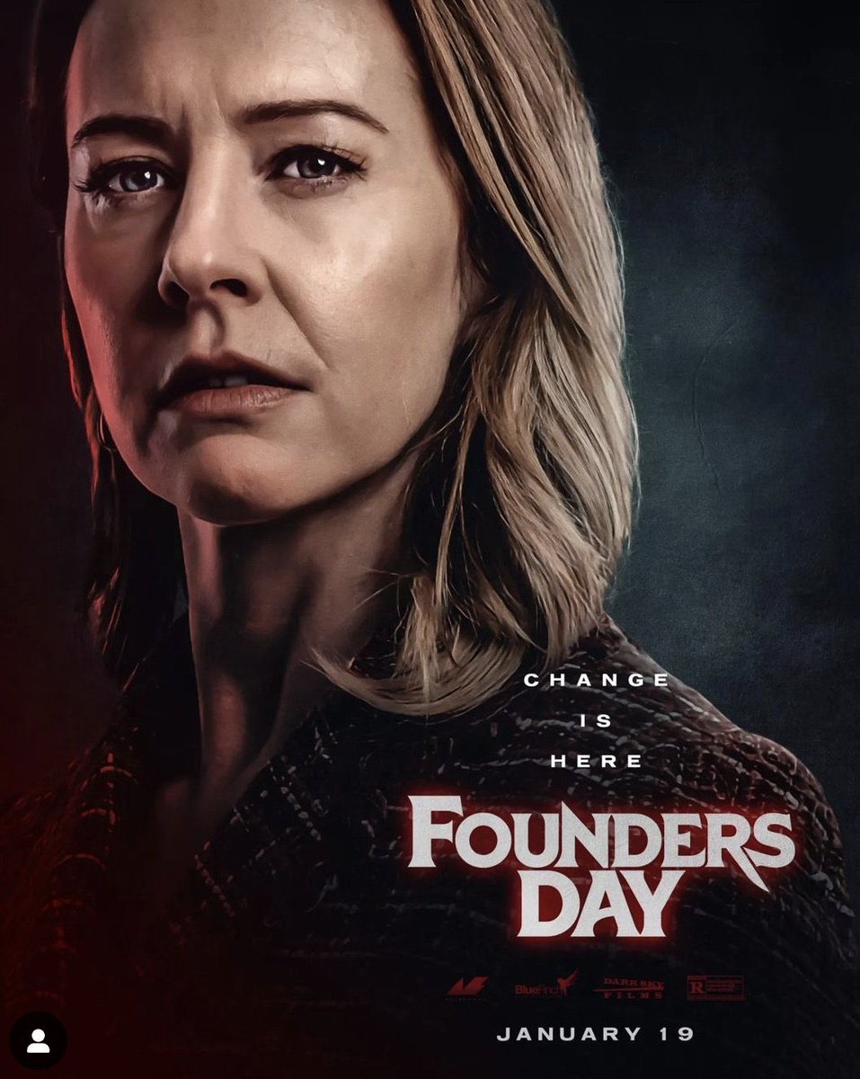 Just got my digital copy of @ErikCBloomquist's excellent & inventive Slasher film: FOUNDERS DAY. Saw this @ the cinema back in January & absolutely loved it! I can't wait to see @AmyHargreavesNY give the performance of a lifetime again alongside Cory Matthew's Dad & @jaycebartok!