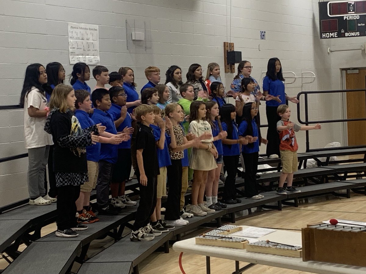 GV Choir sounded amazing tonight!! Great job Eagles!