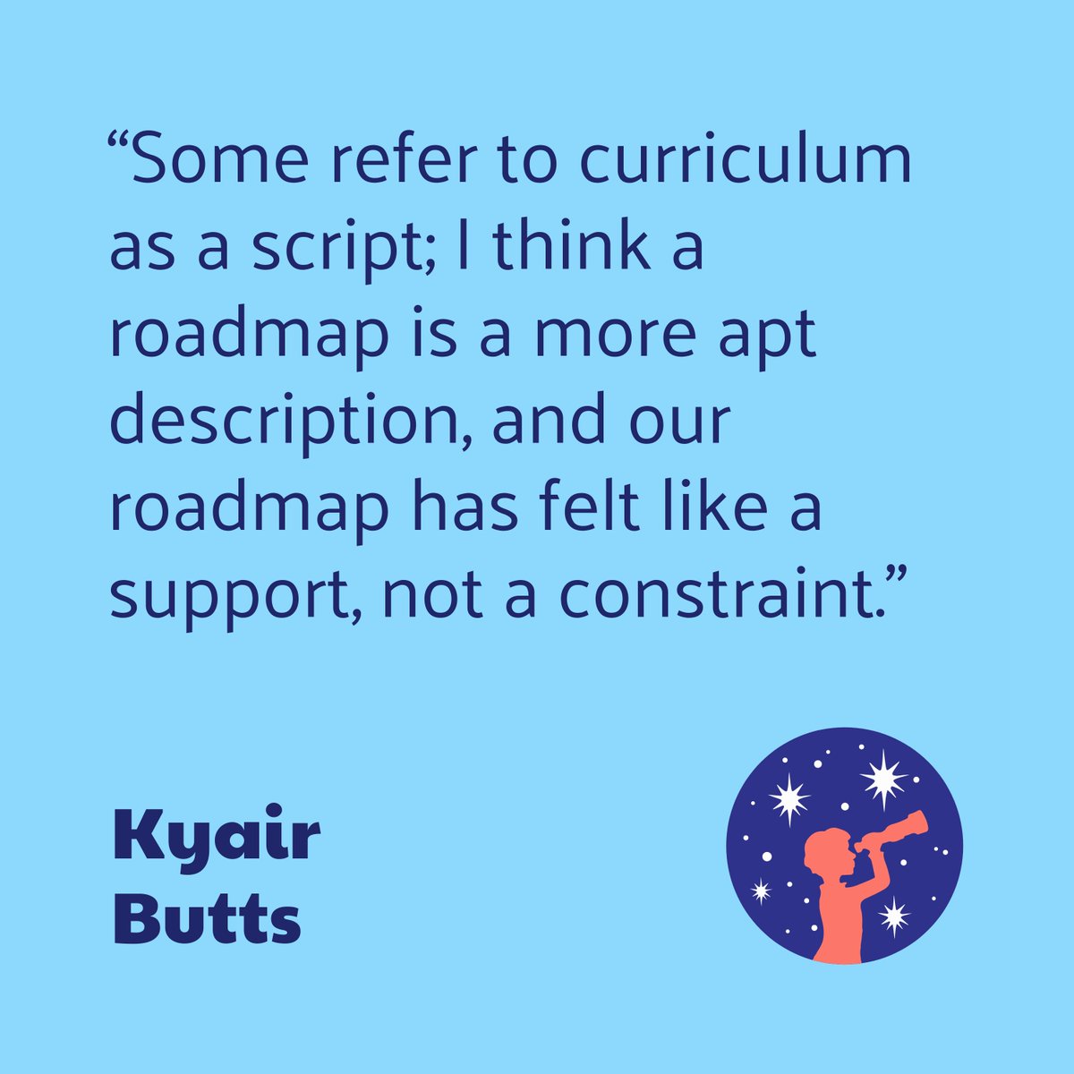 Day 4 of #TeacherAppreciationWeek takes us to @BaltCitySchools and @kyairb sharing words of wisdom and educating students AND educators alike! 💙💜 #ThankATeacher #knowledgematters You can read Kyair’s whole piece here: curriculummatters.org/2020/05/05/cur…
