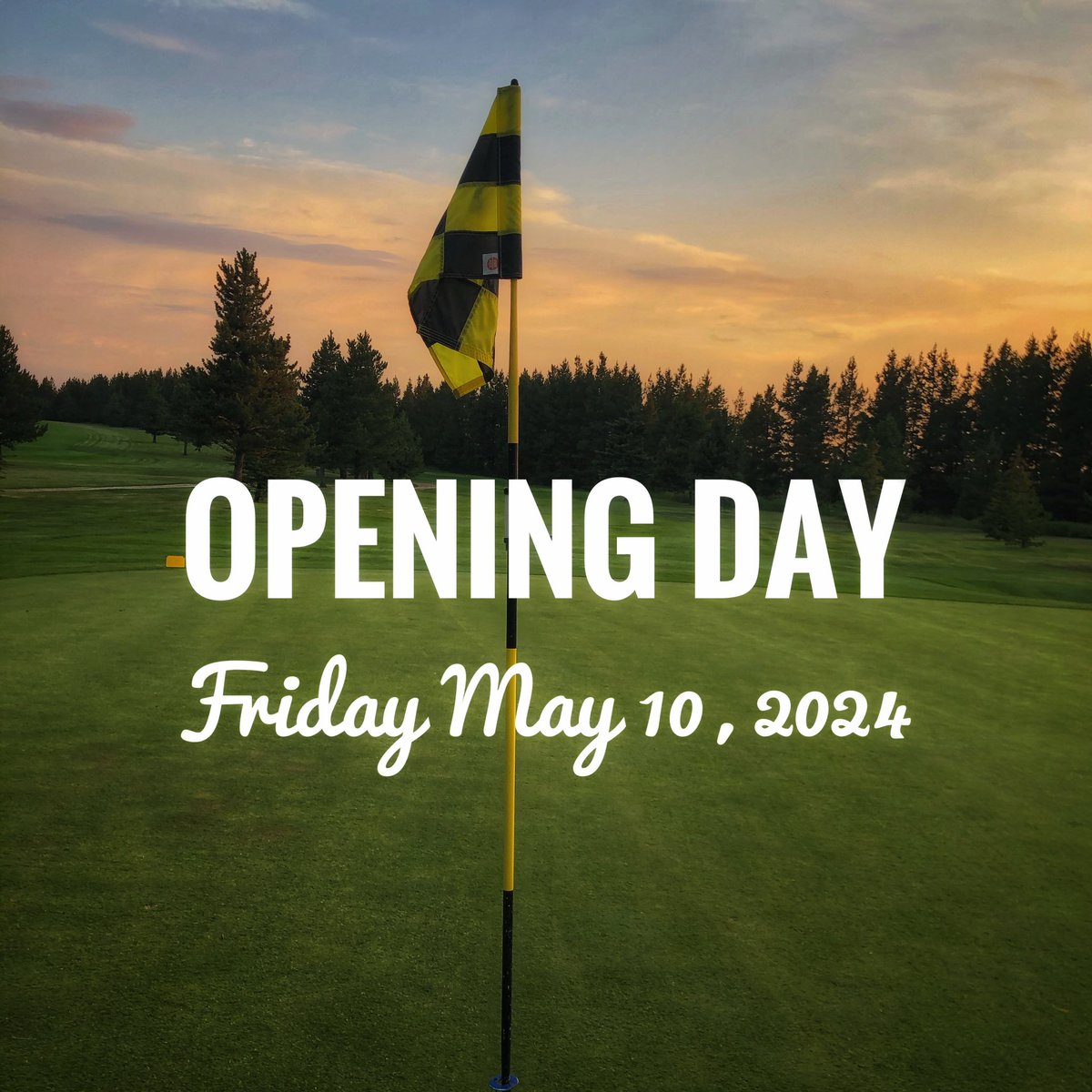 golfCHGC's tweet photo. A new update for Cypress Hills Golf Course we’re always excited to share

We are back at it Friday May 10th

Welcome back everyone. We missed you!
#golfcypresshills #golftheunexpected #saskparks #exploresask #cypresshillsinterprovincialpark #golfsask https://t.co/oVnM9sUYfm