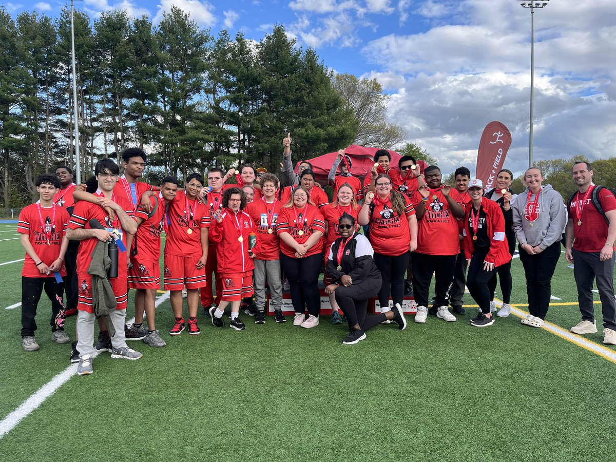 2024 NORTH SECTIONAL CHAMPIONS! 🥇

We are SO proud of our squad for giving it their all and winning the Division 1 North Sectional at Dracut HS today! Let’s go, Witch! 🔴🏆⚫️ #playunified #choosetoinclude #unifiedgeneration