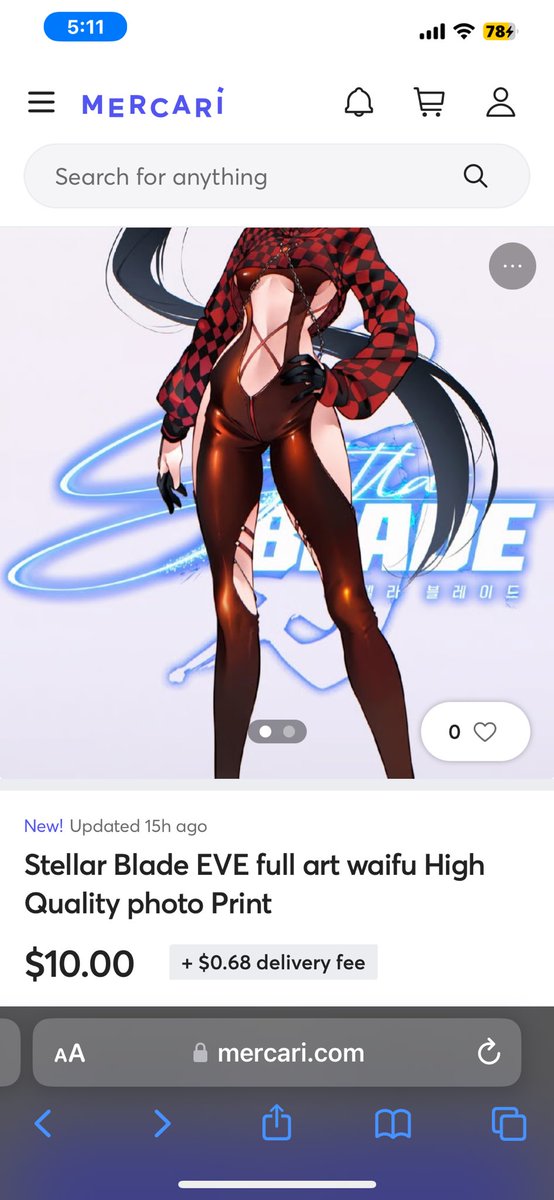 So now there is a dumb ass stealing my stellar blade fanarts to sell prints this guy is called Louis collectibles I already contact to the website but I didn't get any answer yet, from now on I'm not sharing more stuff until I can solve this