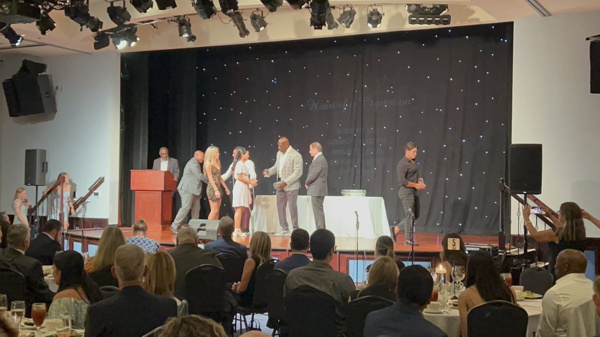 ManyLions1Pride's tweet photo. Congratulations to Jackson Hall and Ellen Hu for representing King as our 2024 Heart of the Champion recipients! Very proud of our Lions! https://t.co/Lm4yRgKsQw