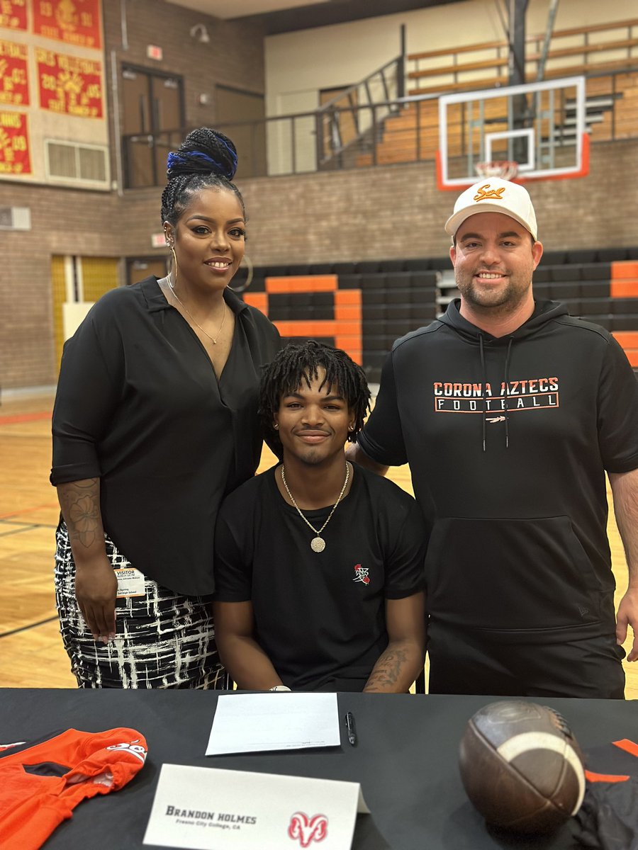 Really proud of this kid! He battled through adversity every step of the way, and now has a great opportunity to continue playing at Fresno city College.