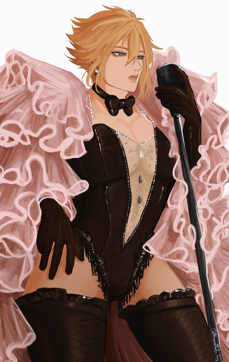 Playing dress up with Cloud again