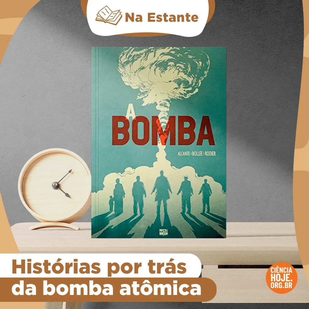 📚⚛️📖 NA ESTANTE | A corrida pela construção da bomba atômica coordenada pelo Projeto Manhattan, dirigido pelo físico norte-americano Julius Robert Oppenheimer (1904-1967), é o tema da novela gráfica 'A bomba'.

cienciahoje.org.br/artigo/histori… 

+