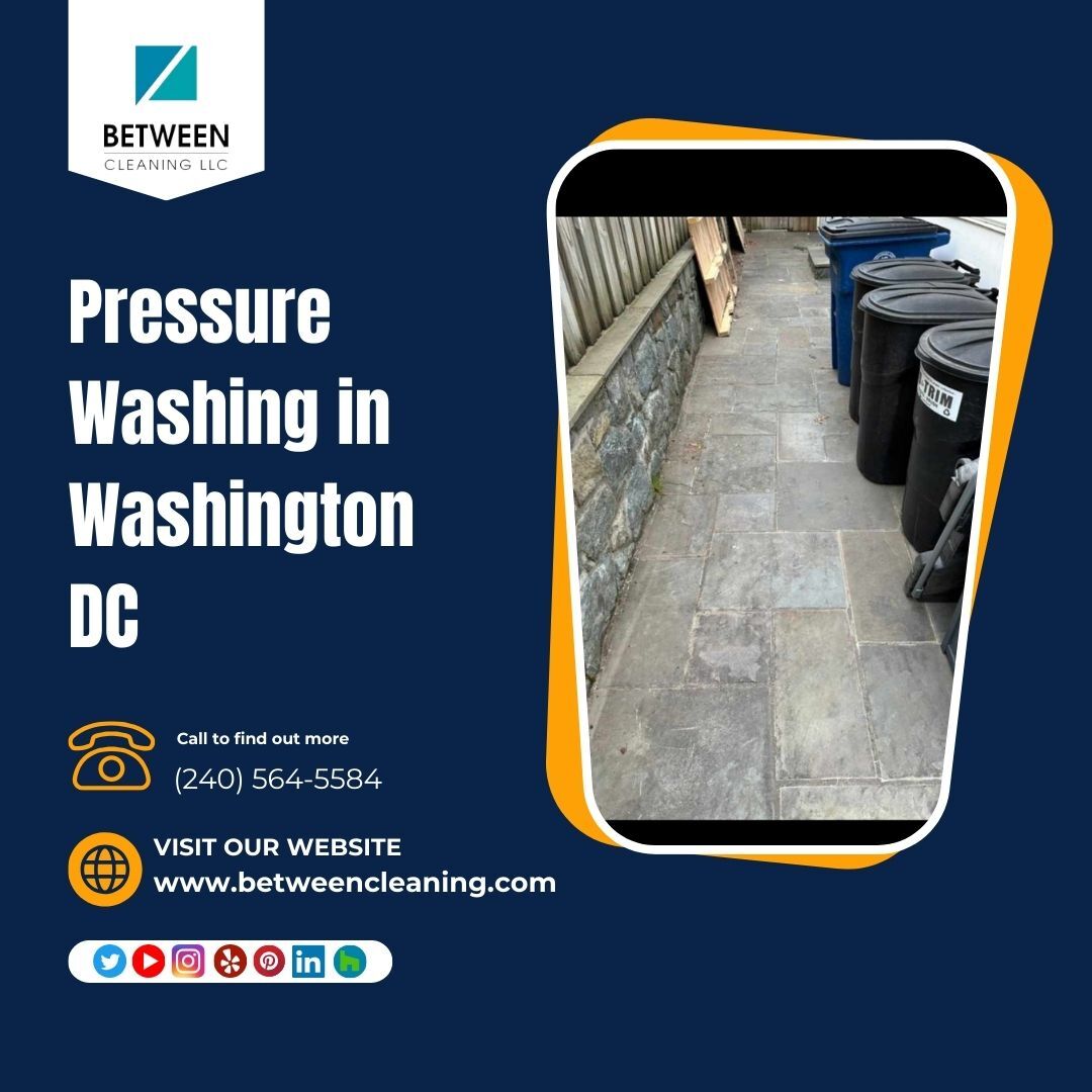 Revitalize your space with our expert pressure washing service! From sidewalks to driveways leaving surfaces sparkling clean. Experience the power of a thorough clean with Between Cleaning Pressure Washing. #PressureWashing #CleanSidewalks #ExteriorCleaning #ProfessionalService