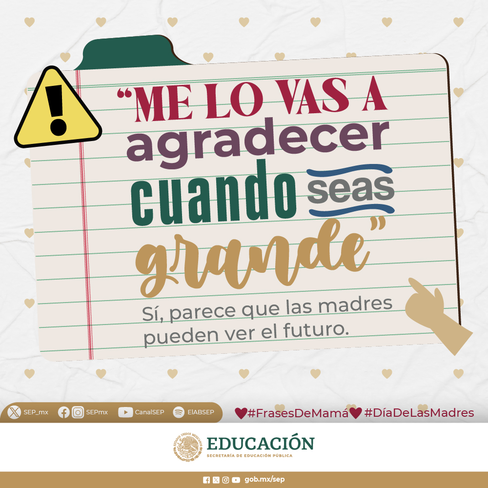 ¡Feliz #DíaDeLasMadres!💕👩‍👧‍👦 Mejor hazle caso a tu mamá antes de escuchar un “¡Te lo dije!”. 😱🤨🤪 ¿Recuerdas algún momento en que tu mamá te advirtió de algo y no le hiciste caso? ¿Tenía razón? ⚠📢 Cuéntanos en los comentarios.👇🏼 #FrasesDeMamá