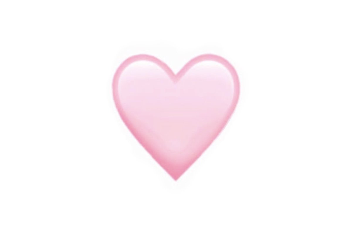 girls want THIS pink heart emoji on ios: