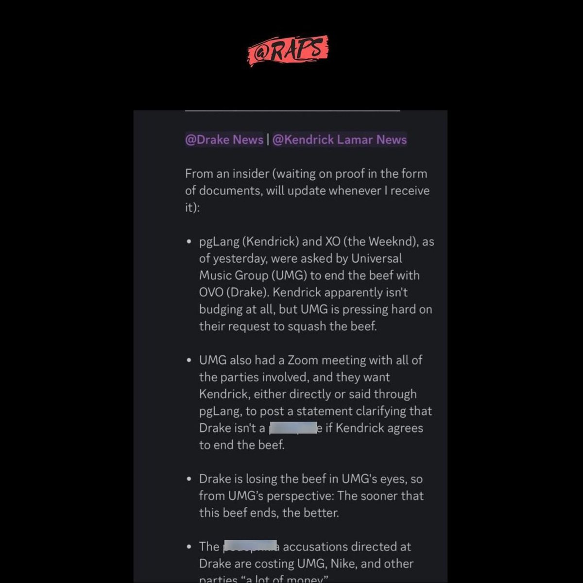 Like I said: #marketingmatters 🤝💰 —there are too many endorsement deals at play… rap beefs are all fun and games, till brands get involved. 🤷‍♂️😬