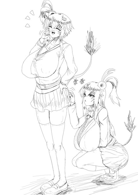 シロ「シロちゃんは日々成長しているのだ!」
クロ「これは太…」
シロ「クロちゃん、それ以上は怒るよ」 