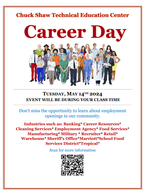 Chuck Shaw Technical Education Center tweet media