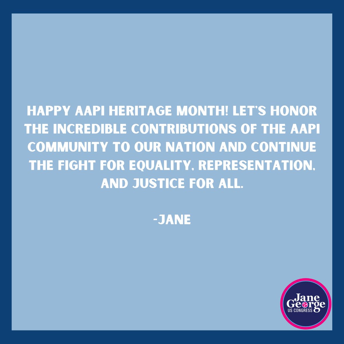 It's #AAPIHeritageMonth. Let's honor the AAPI community throughout the month!