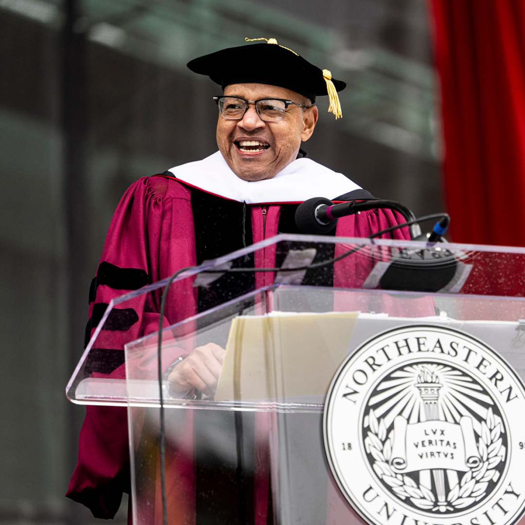 The 12th President of Morehouse, Dr. David Thomas, received an honorary degree & delivered the keynote speech at Northeastern University’s undergraduate commencement. To learn more about Dr. Thomas’ commencement address, click the link below: t.ly/mkusE