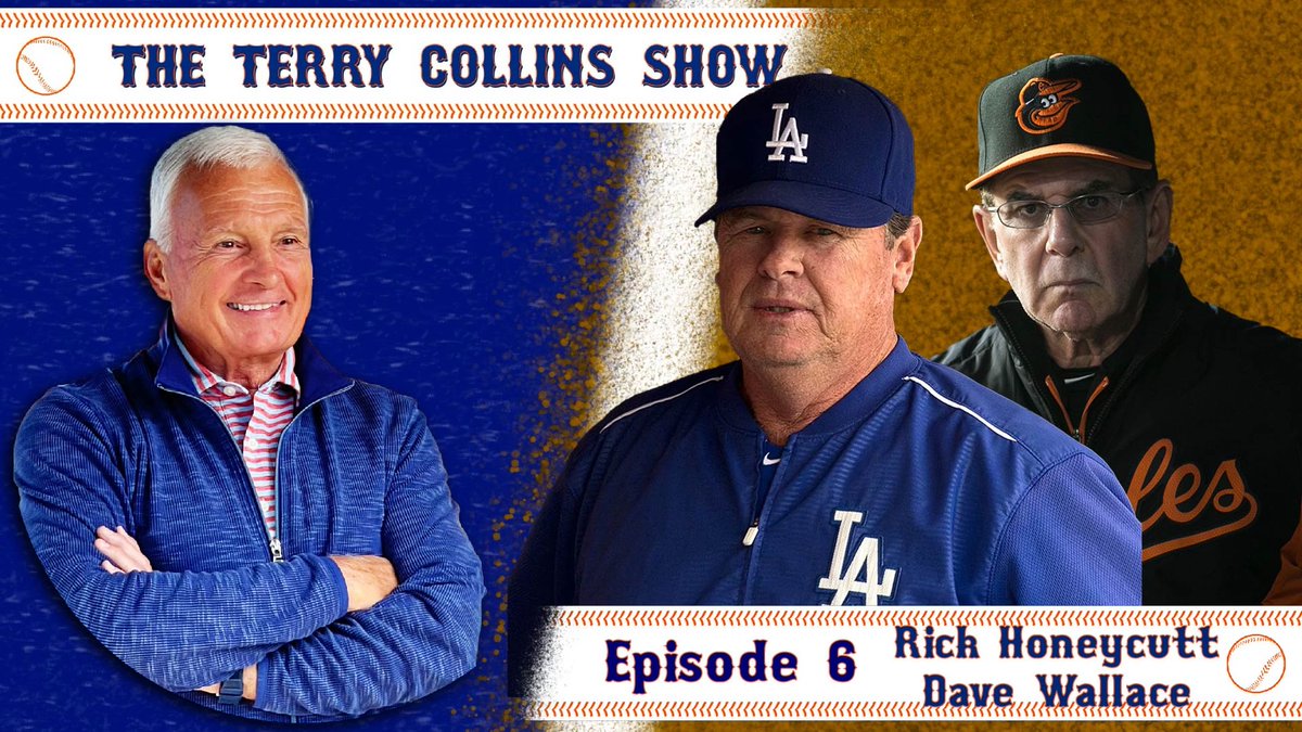 Episode 6 of the Terry Collins Show with Dave Wallace and Rick Honeycutt is now available.  Listen on all Podcast Platforms or watch it on YouTube here:
youtu.be/QtE3jWgXvEU?si…

#TerryCollins #RickHoneycutt #DaveWallace #pitchingcoach #lgm #TheTerryCollinsShow #MLB…