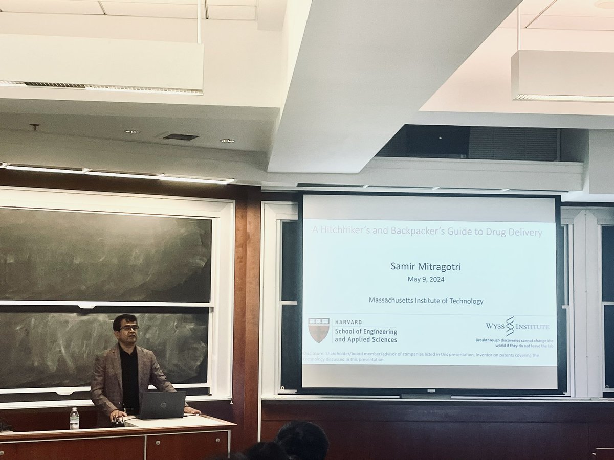 Hao Song (@haosong15) on Twitter photo What a journey from a chemical engineer to a biomedical trailblazer! Great to meet <a href="/SMitragotri/">Samir Mitragotri</a> back <a href="/MIT/">Massachusetts Institute of Technology (MIT)</a> for a wonderful SMSD Lecture 👏<a href="/MITMechE/">MIT MechE</a> <a href="/mit_dmse/">DMSE at MIT</a> What a journey from a chemical engineer to a biomedical trailblazer! Great to meet <a href="/SMitragotri/">Samir Mitragotri</a> back <a href="/MIT/">Massachusetts Institute of Technology (MIT)</a> for a wonderful SMSD Lecture 👏<a href="/MITMechE/">MIT MechE</a> <a href="/mit_dmse/">DMSE at MIT</a>