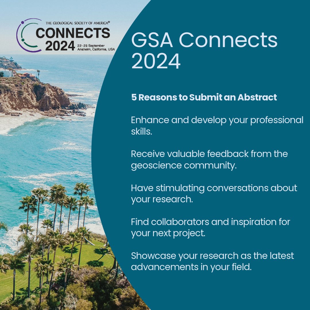 Thinking about submitting an abstract for GSA Connects 2024? With almost 200 sessions to choose from, take advantage of this opportunity to showcase your research & share your expertise with an international audience. Here are five reasons you should submit an abstract for…