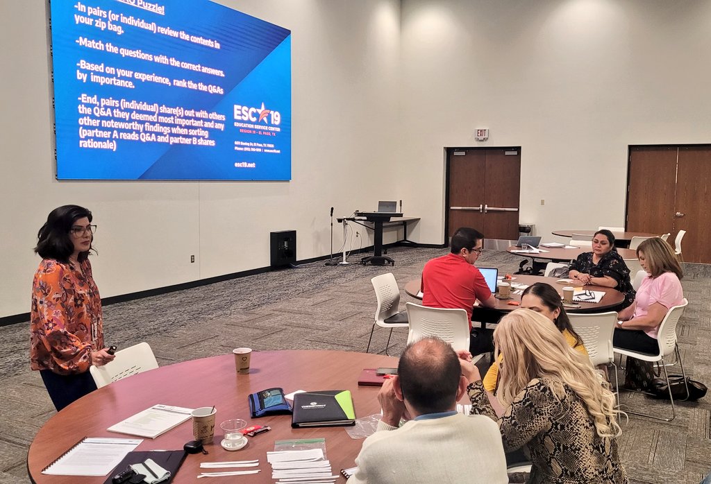 Received excellent information & collaborative opportunities during today's Private Non-Profit training session, given by consultant Natalie Spalloni at Region 19 ESC. #Education #EdChat