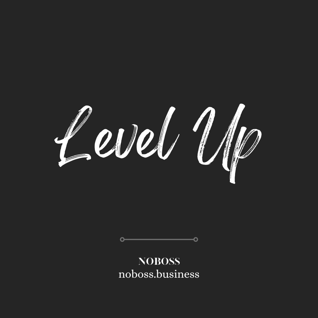 Level Up!
noboss.business
#noboss #entrepreneur #hustle #mindset #smallbusiness #businessmotivation #travelabroad #growthmindset #success #digitalnomad #goals #financial #money #business #incomestreams