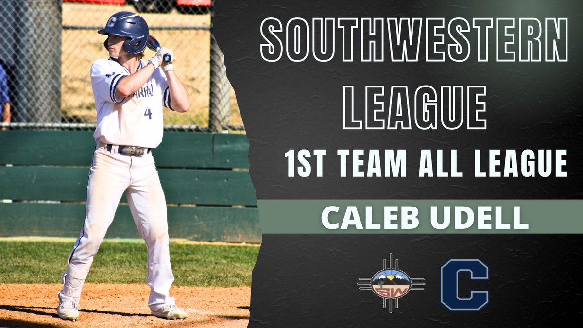 chspumabaseball's tweet image. Congratulations to Caleb Udell!! 
SWL 1st Team All League!! 

#wearepumaproud #pumapride #CHSbaseball