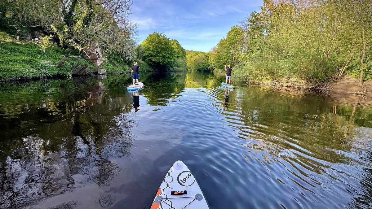 MarkColledge92's tweet image. Suns out, paddle boards out ☀️ the paddling season has officially begun! Great catch up with the lads.