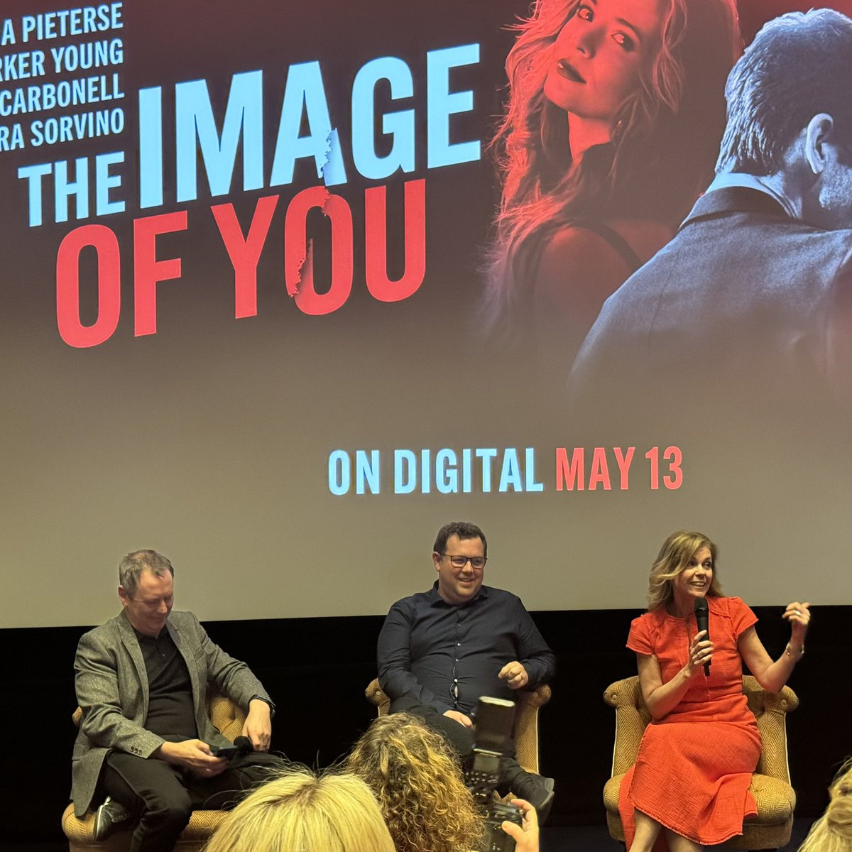 Thank you @adeleparks @headlinepg and @ParamountPics for a great evening watching the fabulous #TheImageOfYou. Available on digital from Monday.