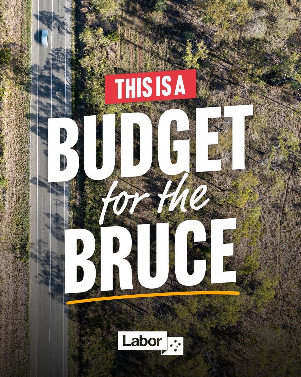 We #backtheBruce & our Budget will back the Bruce too. The @AlboMP @AustralianLabor Govt will invest another half a billion dollars for upgrades & improvements to the Bruce Hwy - a crucial part of Qld & a crucial part of our national economy @CatherineKingMP #auspol @couriermail