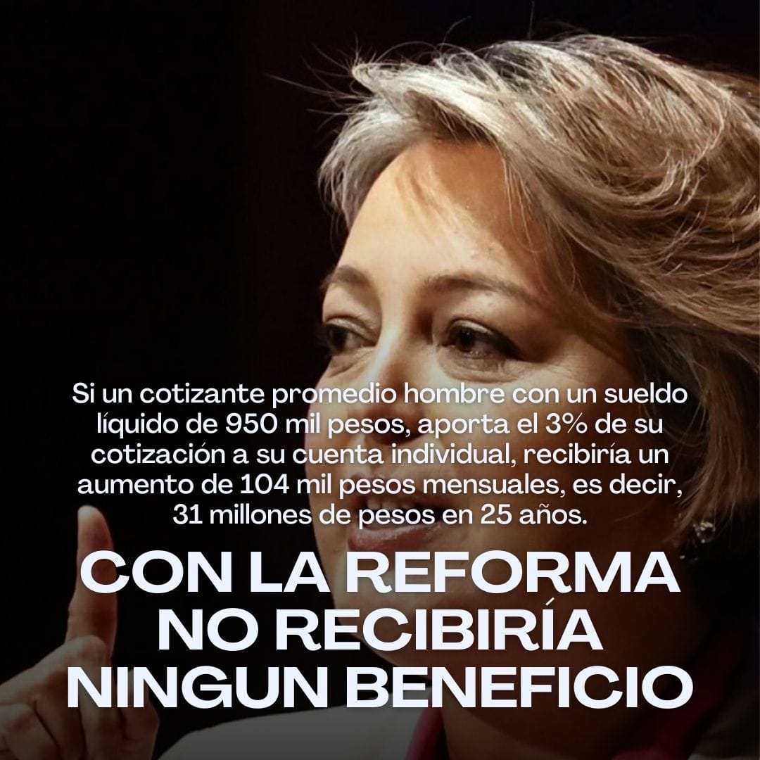 La reforma previsional no brindará ningún beneficio a los trabajadores, el gobierno está desesperado en robarle nuestros ahorros para financiar sus caprichos políticos. #ConMisAhorrosNo