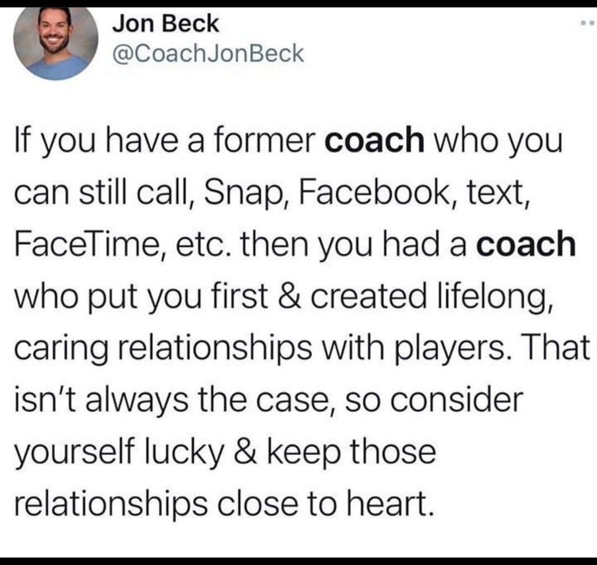 One of my former players sent me this! This why I do what I do. It’s bigger then basketball. Thank you.