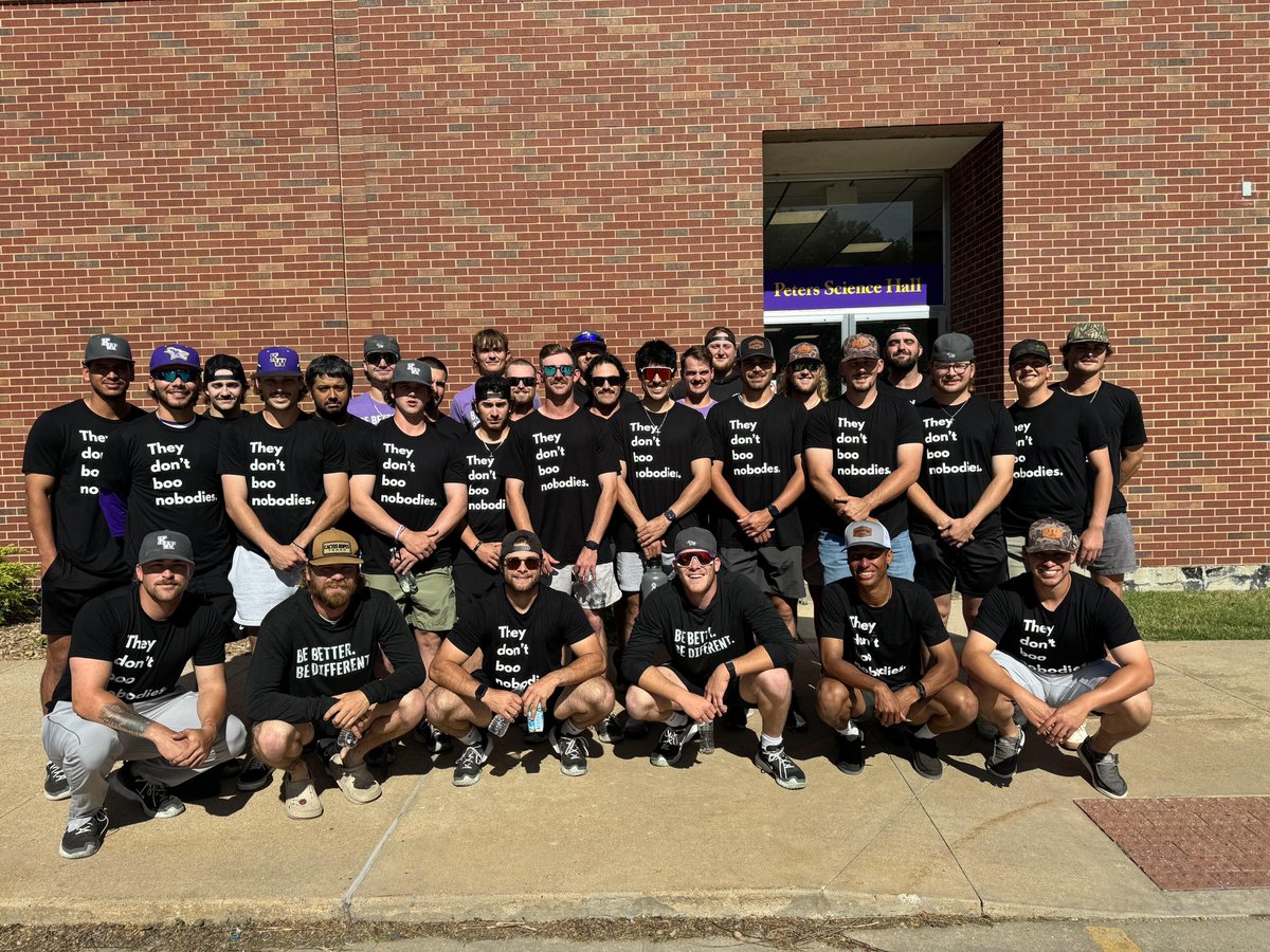 They don’t boo nobodies. If you do get boo’d, it’s probably for a reason. Can’t wait to see our guys @KWUBaseball in the opening round of the @NAIA National Championship ‼️ #Better #Different
