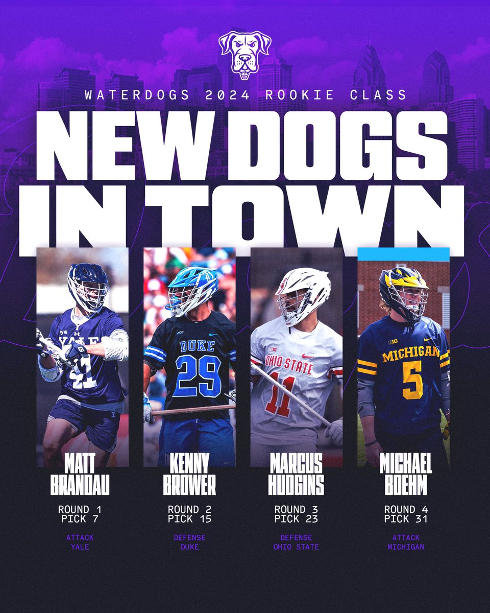 welcome to philly, boys 🐶👏

got ourselves four DAWGS in this draft.