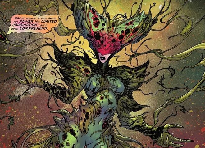 The highest power of Poison Ivy in new saga of Batman. Woah. This is badass! #batman #dccomics