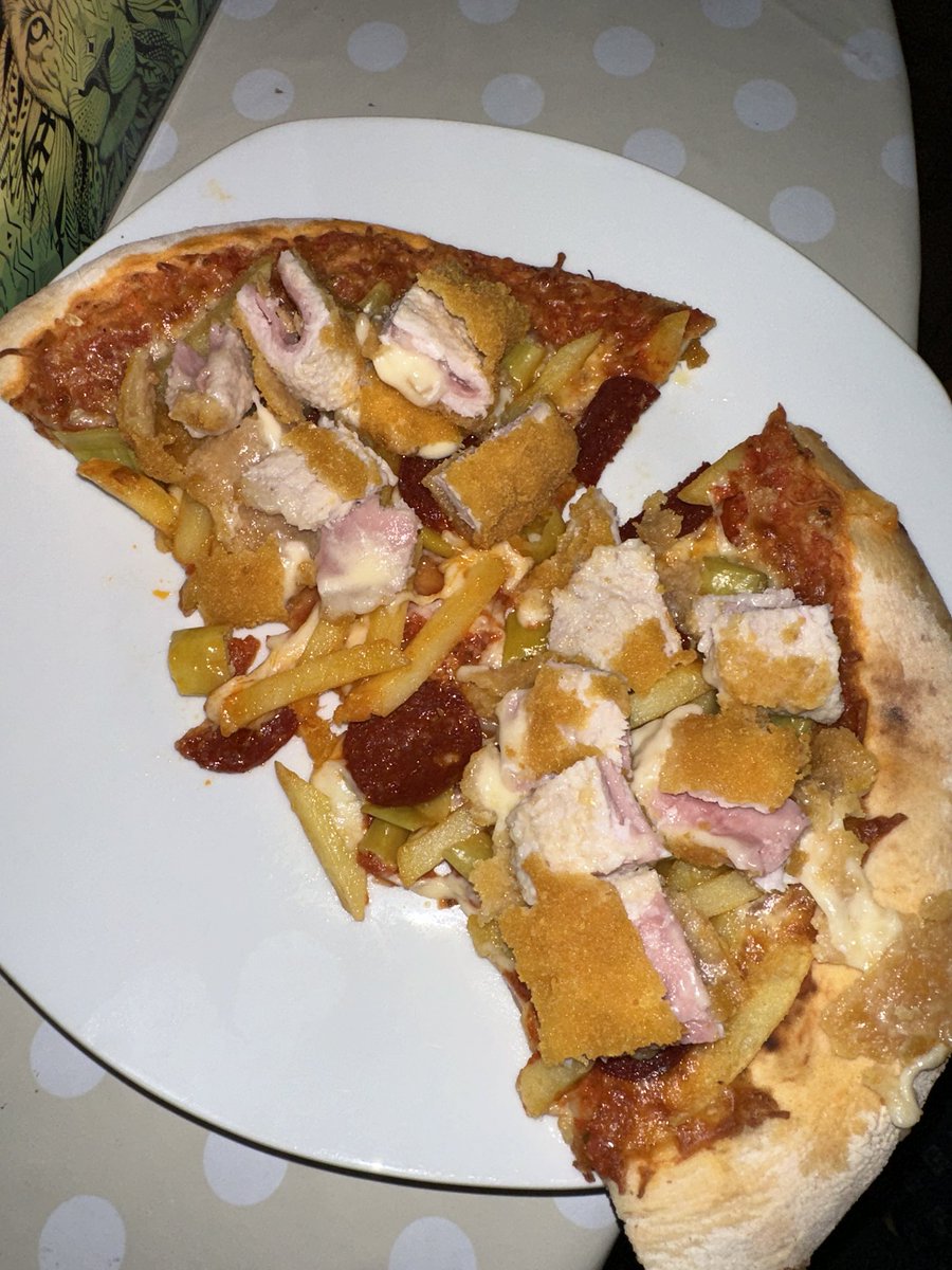 Cordon Bleu pizza