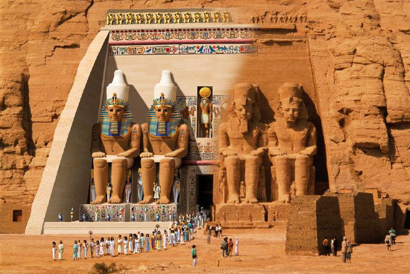 (Past & Present) Abu Simbel, Egypt