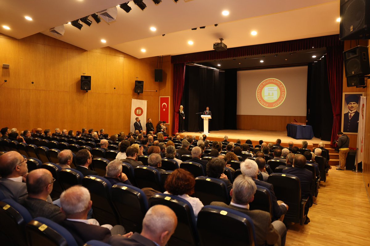 Parlamento Muhabirleri Derneği’nin 60. kuruluş yılı etkinliklerine ev sahipliği yapmaktan büyük mutluluk duyduk.

Bu güzel etkinlikte emeği geçenlere teşekkür ediyor, basınımızın köklü kurumu Parlamento Muhabirleri Derneği’ne nice 60 yıllar diliyorum.