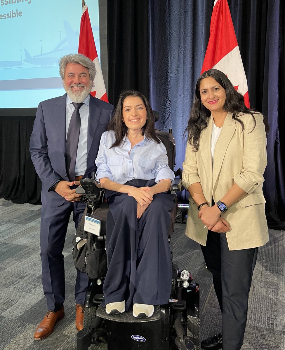Today in Ottawa we are speaking about the barriers that disabled passengers face in air travel. Folks around the table, disability, government and industry, are sharing remarks but more importantly we are pressing for tangible change and meaningful impact. #RightsOnFlights