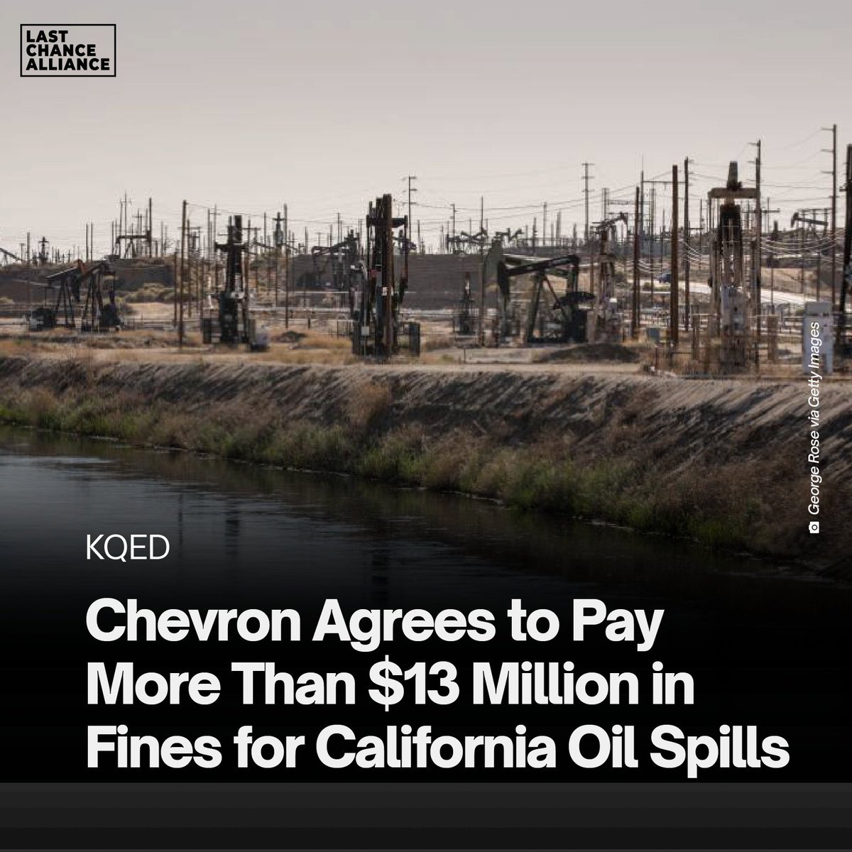 It’s 👏 about 👏 damn 👏 time. Five years after dumping 800,000 gallons of oil in Kern County, Chevron has been forced to pay up. We must keep holding them accountable.