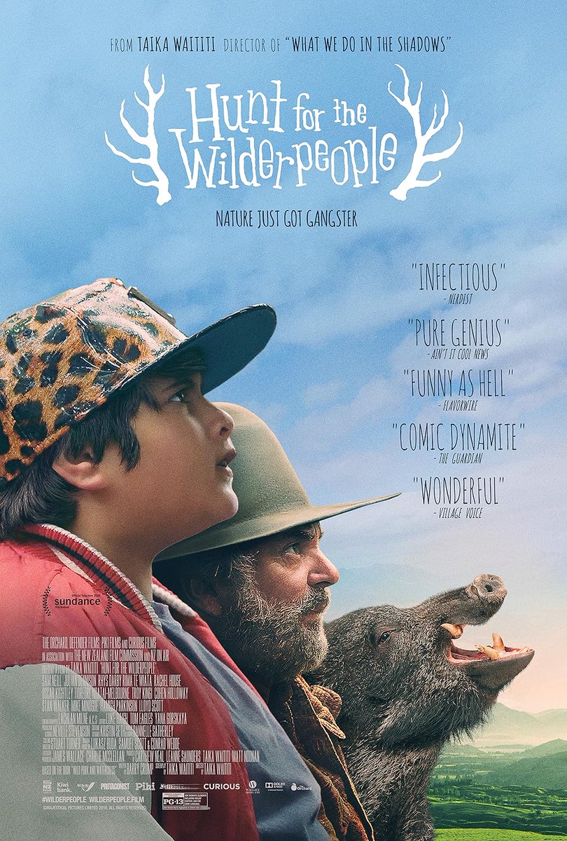 ¿Ya vieron Hunt for the Wilderpeople? Una película dirigida por el director neozelandés Taika Waititi, relata una aventura tierna y divertida grabada en Nueva Zelandia. Disfrútenla en Netflix, ¡es una película increíble! 🇳🇿📸