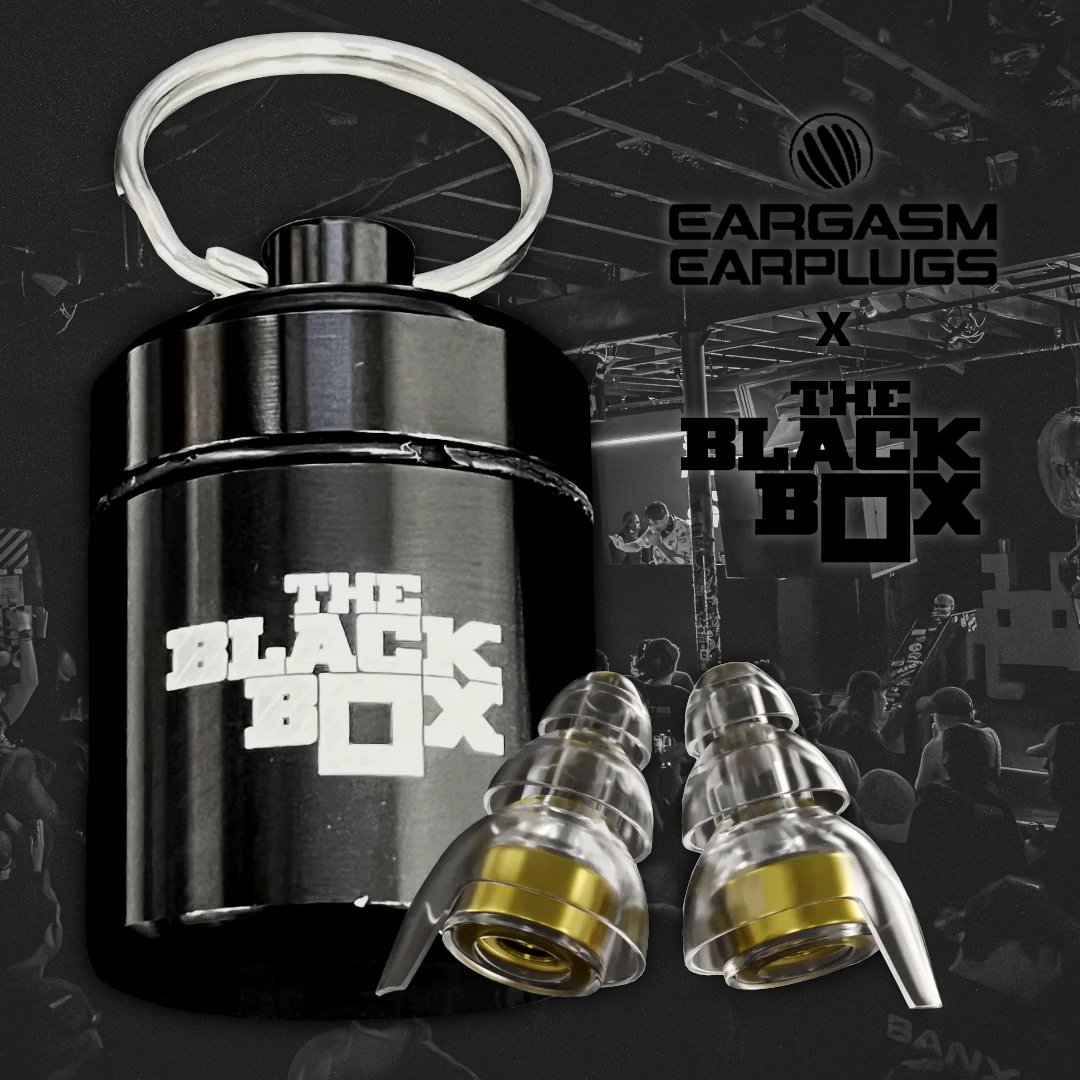 PROTECT. YOUR. HEARING. Custom High Fidelity @TheBlackBox5280 x @EargasmEarplugs are back in stock on The Merch Box! SHOP: bit.ly/TheMerchBox