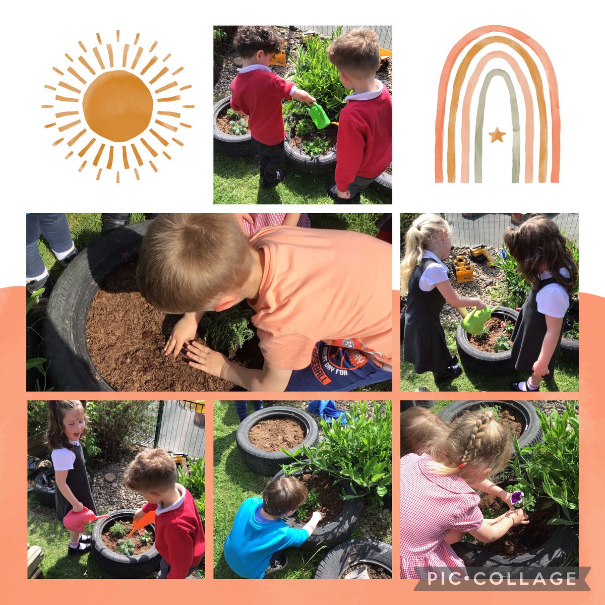 These little gardeners have done a fantastic job this afternoon! 🪴 @eyfsMrsWest