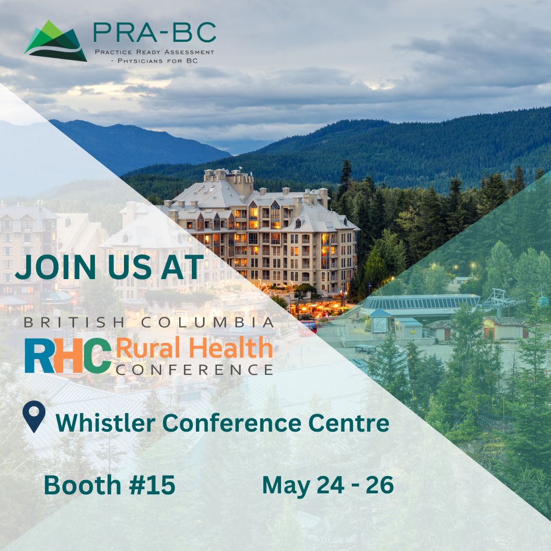 📢 PRA-BC will be at the @RCC_bc! Join us from May 24-26 at Booth #15 in Whistler. Meet Dr. Ryan McCallum & Elly Meyerink to discuss becoming an assessor for PRA-BC. Stop by to chat! prabc.ca/why-be-an-asse…