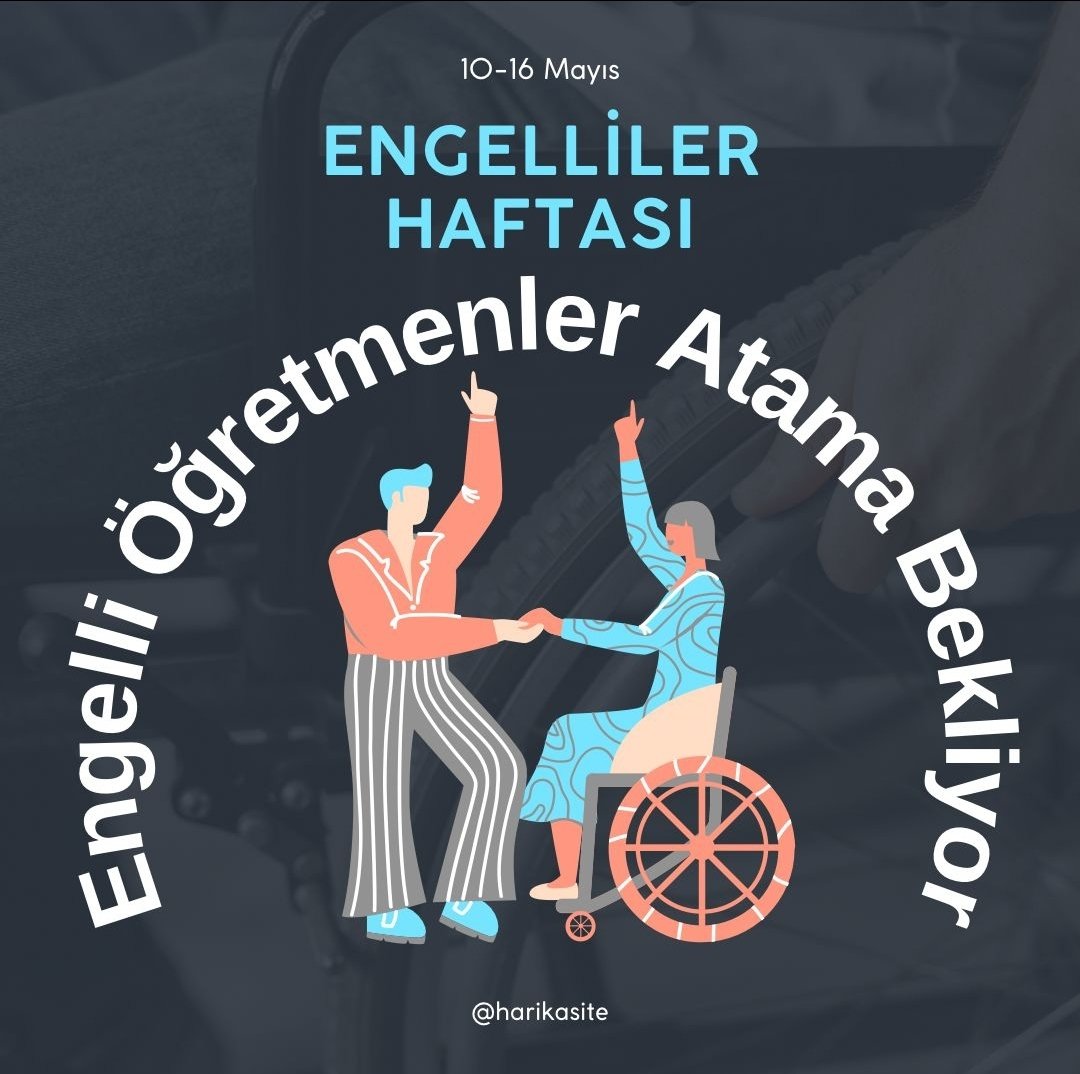 KbraCeyhan66065's tweet photo. Engelli öğretmenler olarak atanmak ve öğrencilerimize kavuşmak istiyoruz. Engelleri aşmamıza vesile olursanız çok mutlu olacağız.
@RTErdogan 
@CemalDonat 
#engelliögretmenlere2000atama 
#engellilerhaftası https://t.co/lsmtRhmBO1
