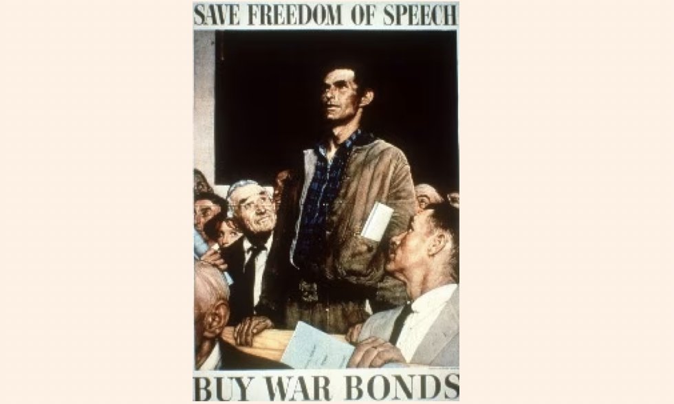 SAVE FREEDOM OF SPEECH: BUY WAR BONDS

85 million people — more than half the US population — bought war bonds during WWII. The US also issued “patriot bonds” to fund the war on terror.

Now, Treasury is considering issuing its first ever green bonds! 🌱

via @ftmoralmoney