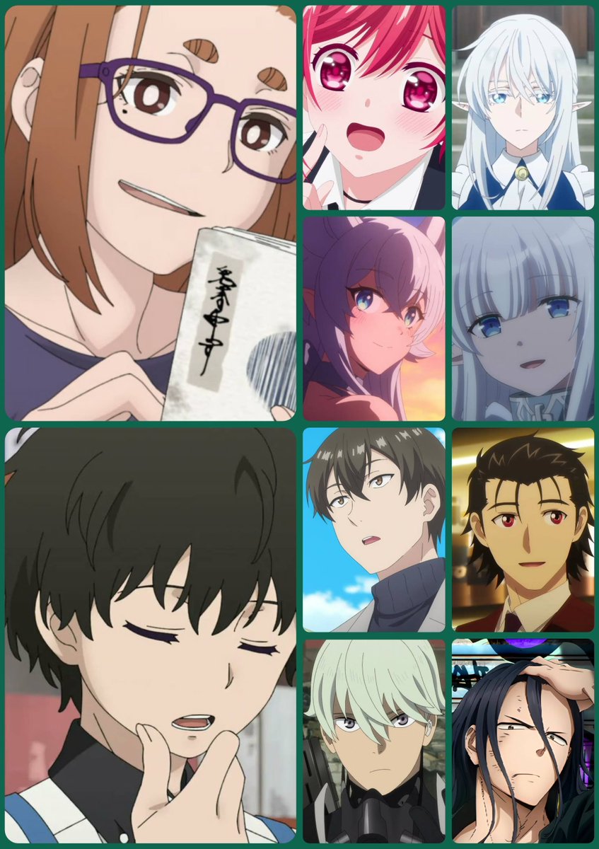 MariaSusan68260's tweet image. 💮Top de Waifus y Husbandos de esta Temporada de Primavera/Spring 2024

💮Chicas:
Schnee Raizar 
Mito Yamamoto
Nephilia
Fenrys
Sumireko Ogawa

💮Chicos:
Ryuu Sasakura
Sasuke Bakuraya
Kyotaro Sugishita
Reno Ichikawa
Ren Adashino

#Suncat03 #animespring #animation #fananimation