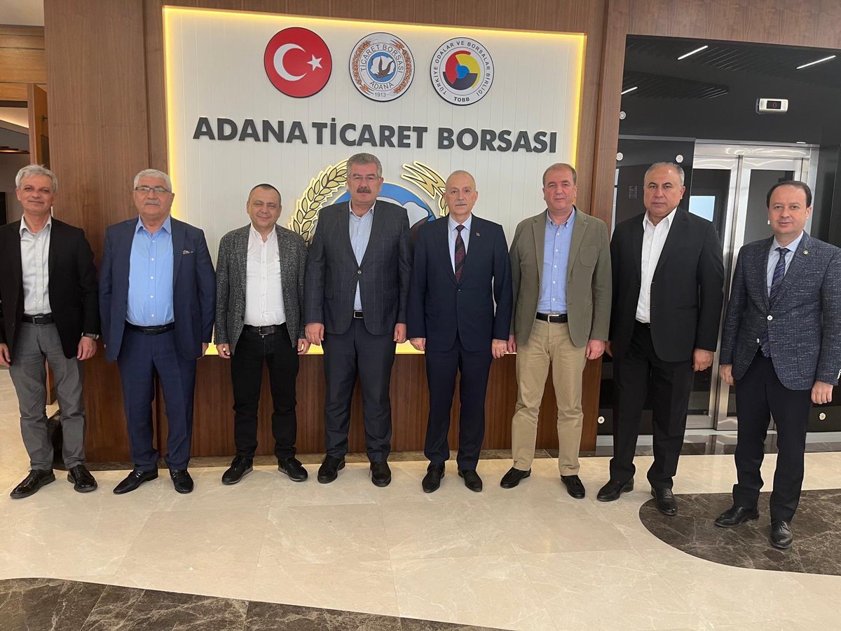 25 Mayıs 2024 tarihinde, Adana Ticaret Borsamızın ev sahipliğinde düzenlenecek olan Ulusal Hububat Konseyi (UHK) “Hasada Doğru”Kongremiz ile ilgili UHK Başkanı Sn.@OzkanTasp ve Konsey üyelerini borsamızda misafir ettik.Yapılacak Proğramla ilgili görüş alışverişinde bulunduk.
