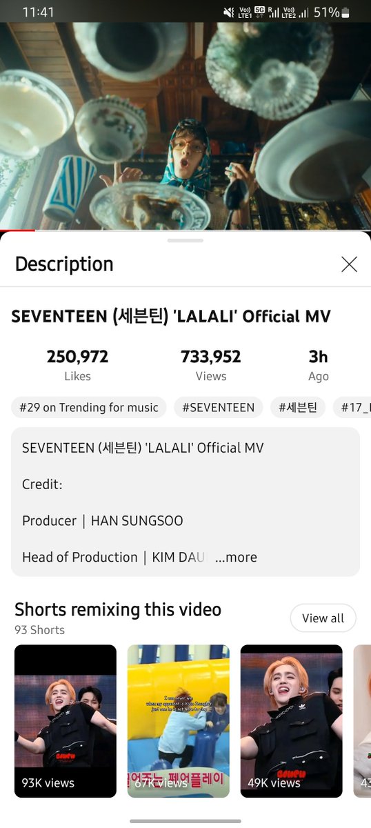 sebong_mp3's tweet photo. What do you mean La La Li is trending in my region in India???? At #29???

https://t.co/fD1V9fbpQK

LALALI MV IS RIGHT HERE
#품행이_어쩐다고_세븐틴의_LALALI #LALALI_HHU_MV_IsRightHere
@pledis_17 https://t.co/yT5b6omtkW
