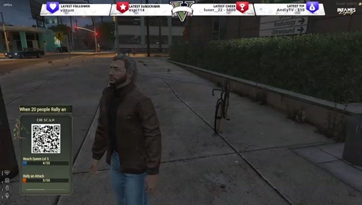 ✅ | Nuevo creador de contenido 

Francisco Jiménez, miembro de Greek Hustlers está preparado para ayudar en su grupo y encontrar nuevas aventuras en la isla 

twitch.tv/joselarra37